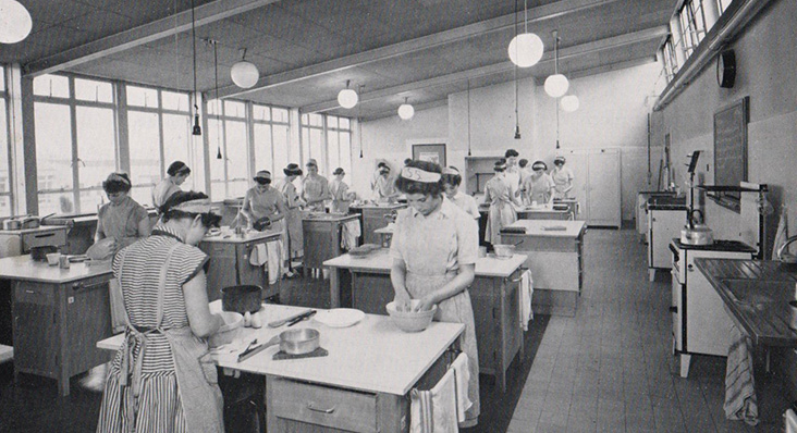 New Technology Block. 1950s