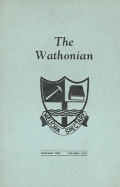 The Wathonian, 1952